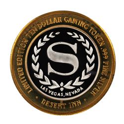 .999 Silver Desert Inn Las Vegas, Nevada $10 Limited Edition Gaming Token