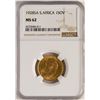Image 1 : 1928A South Africa Sovereign Gold Coin NGC MS62