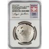 Image 1 : 2014-P $1 Proof Baseball Hall of Fame Silver Coin NGC PF69 Ultra Cameo Reggie Jackson