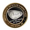 Image 1 : .999 Silver Plaza Las Vegas, NV $10 Casino Limited Edition Gaming Token