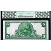 Image 2 : 1902PB $5 Crocker First NB San Francisco, CA CH# 1741 National Note PCGS Ch. About New 58