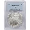 Image 1 : 2009 $1 American Silver Eagle Coin PCGS MS70