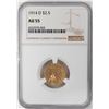 Image 1 : 1914-D $2 1/2 Indian Head Quarter Eagle Gold Coin NGC AU55