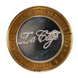 .999 Silver Riviera Hotel and Casino $10 Casino Limited Edition Gaming Token