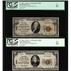Image 1 : 1929 $10/20 Citizens NB Washington, PA CH# 3383 National Currency Notes PCGS F12