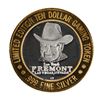 Image 1 : .999 Fine Silver Sam Boyd's Fremont Las Vegas, NV $10 Limited Edition Gaming Token