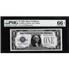 Image 1 : 1928 $1 Funnyback Silver Certificate Note Fr.1600 PMG Gem Uncirculated 66EPQ
