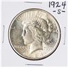 Image 1 : 1924-S $1 Peace Silver Dollar Coin
