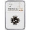 Image 1 : 1958 Proof Jefferson Nickel Coin NGC PF69