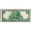Image 2 : 1902 PB $5 Citizens NB of Washington, Pennsylvania CH# 3383 National Currency Note