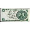 Image 2 : March 3, 1863 Fourth Issue 50 Cent Fractional Currency Note