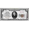 Image 1 : 1929 $20 Citizens NB of Washington, Pennsylvania CH# 3383 National Currency Note