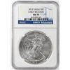Image 1 : 2012 $1 American Silver Eagle Coin NGC MS70 Early Releases