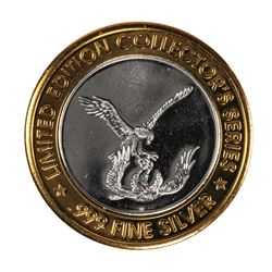 .999 Fine Silver St. Croix Casino $10 Limited Edition Gaming Token
