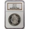 Image 1 : 1880-S $1 Morgan Silver Dollar Coin NGC MS65 PL