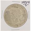 Image 1 : 1934-S $1 Peace Silver Dollar Coin