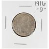 Image 1 : 1916-D Barber Quarter Coin