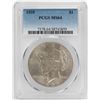 Image 1 : 1935 $1 Peace Silver Dollar Coin PCGS MS64