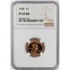 Image 1 : 1958 Proof Lincoln Wheat Cent Coin NGC PF67RD
