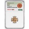 Image 1 : 1945 Mexico 2.5 Pesos Gold Coin NGC MS65