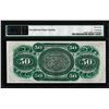 Image 2 : 1872 $50 State of South Carolina Revenue Bond Obsolete Note PMG Superb Gem Unc. 67EPQ