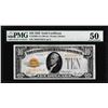 Image 1 : 1928 $10 Gold Certificate Note Fr.2400 PMG About Uncirculated 50