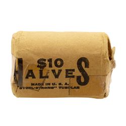 Original Bank Roll of (20) Brilliant Uncirculated 1963 Franklin Half Dollar Coins