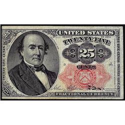 1874 Twenty-Five Cents Fifth Issue Fractional Currency Note