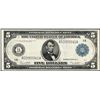 Image 1 : 1914 $5 Federal Reserve Note Boston