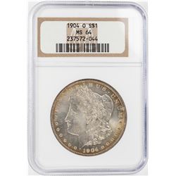 1904-O $1 Morgan Silver Dollar Coin NGC MS64