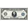 Image 1 : 1914 $10 Federal Reserve Note Atlanta