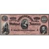Image 1 : 1864 $100 Confederate States of America Note