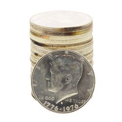 Roll of (20) Brilliant Uncirculated 1976-S Bicentennial 40% Silver Half Dollar Coins