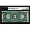 Image 2 : 1869 $5 Rainbow Legal Tender Note Fr.64 PMG Choice About Uncirculated 58EPQ Color