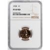 Image 1 : 1958 Proof Lincoln Wheat Cent Coin NGC PF69RD Graded Top Pop
