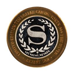 .999 Silver Desert Inn Las Vegas, Nevada $10 Limited Edition Gaming Token