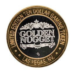 .999 Silver Golden Nugget Las Vegas $10 Limited Edition Casino Gaming Token