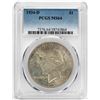 Image 1 : 1934-D $1 Peace Silver Dollar Coin PCGS MS64