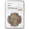 Image 1 : 1881-S $1 Morgan Silver Dollar NGC MS63 Nice Toning