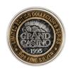 Image 1 : .999 Fine Silver Grand Casino $10 Limited Edition Gaming Token