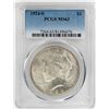 Image 1 : 1924-S $1 Peace Silver Dollar Coin PCGS MS63