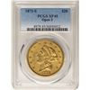 Image 1 : 1873-S Open 3 $20 Liberty Head Double Eagle Gold Coin PCGS XF45