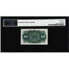 Image 2 : March 3, 1863 Ten Cents Fourth Issue Fractional Note Fr.1261 PMG Choice Uncirculated 63EPQ