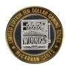 Image 1 : .999 Silver McCarran International Airport $10 Casino Limited Edition Gaming Token