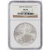 Image 1 : 2007-W $1 American Silver Eagle Coin NGC MS70