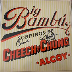 Signed Cheech & Chong Big Bambu Album Cover