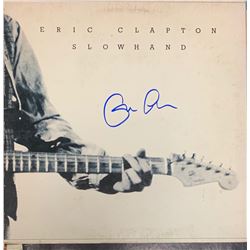 Signed Eric Clapton, Slowhand Album Cover