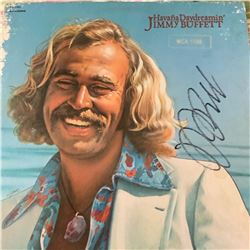 Signed Jimmy Buffet Havana Daydreamin Album Cover