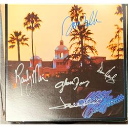 Signed The Eagles, Hotel California Album Cover