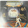 Image 1 : Signed Saturday Night Fever Movie Soundtrack Album Cover